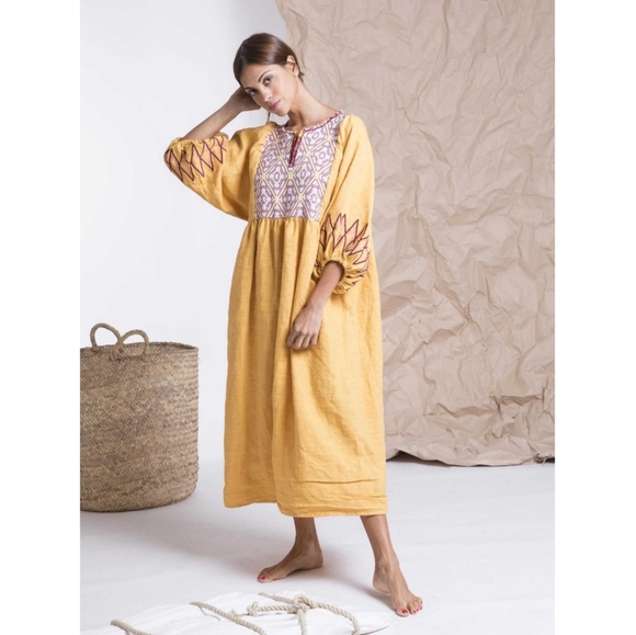 Embroidered Tunic Dress - Picture 12 of 13